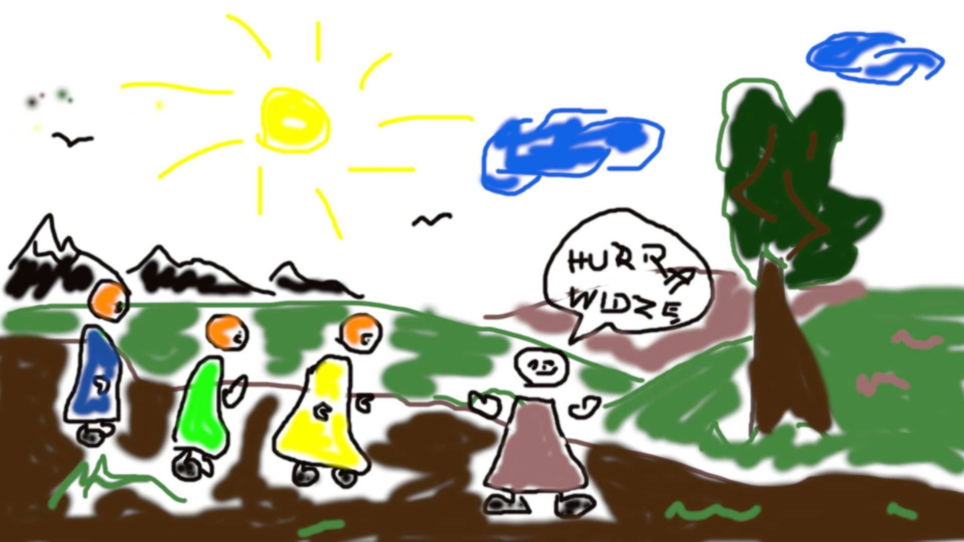 Jezus uzdrawia niewidomego