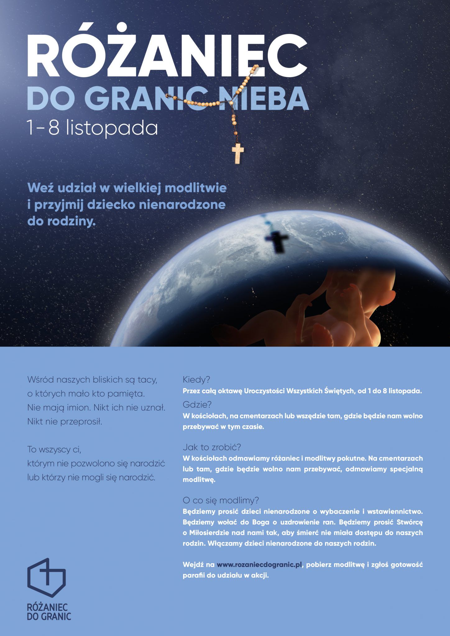 „RÓŻANIEC DO GRANIC NIEBA” O POJEDNANIE, PRZEBACZENIE I UZDROWIENIE RAN ZWIĄZANYCH Z UTRATĄ DZIECKA NIENARODZONEGO