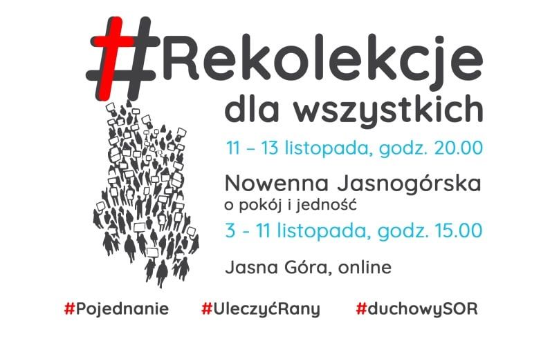 Narodowa nowenna o pokój i jedność ONLINE z Jasnej Góry - rekolekcje dla wszystkich