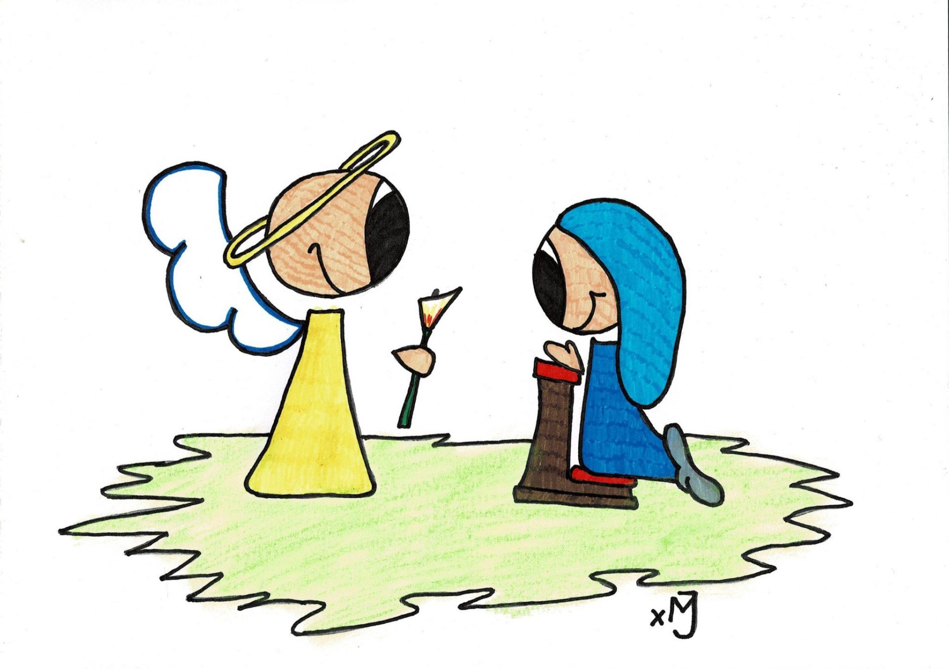 Maryja pocznie i porodzi Syna