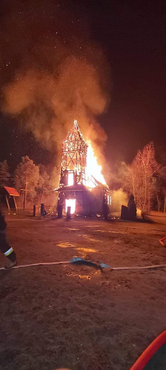 Pożar kościoła w Kasparusie