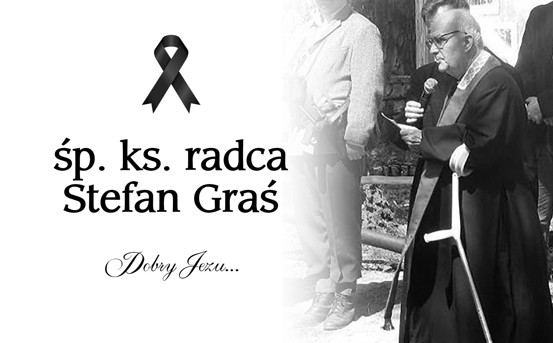 Zmarł śp. ks. radca Stefan Graś