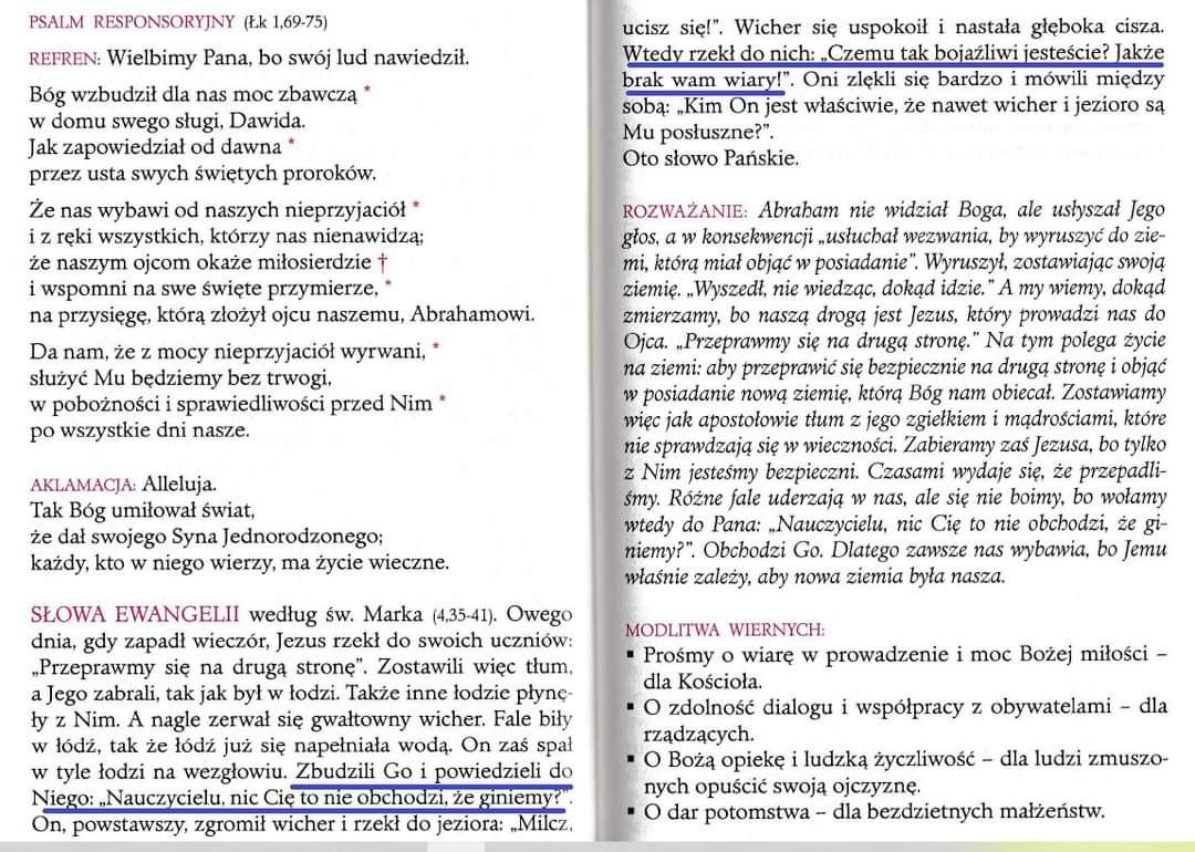 Od słuchania Ewangelii do spotkania z Jezusem (Mk 1,21-28)