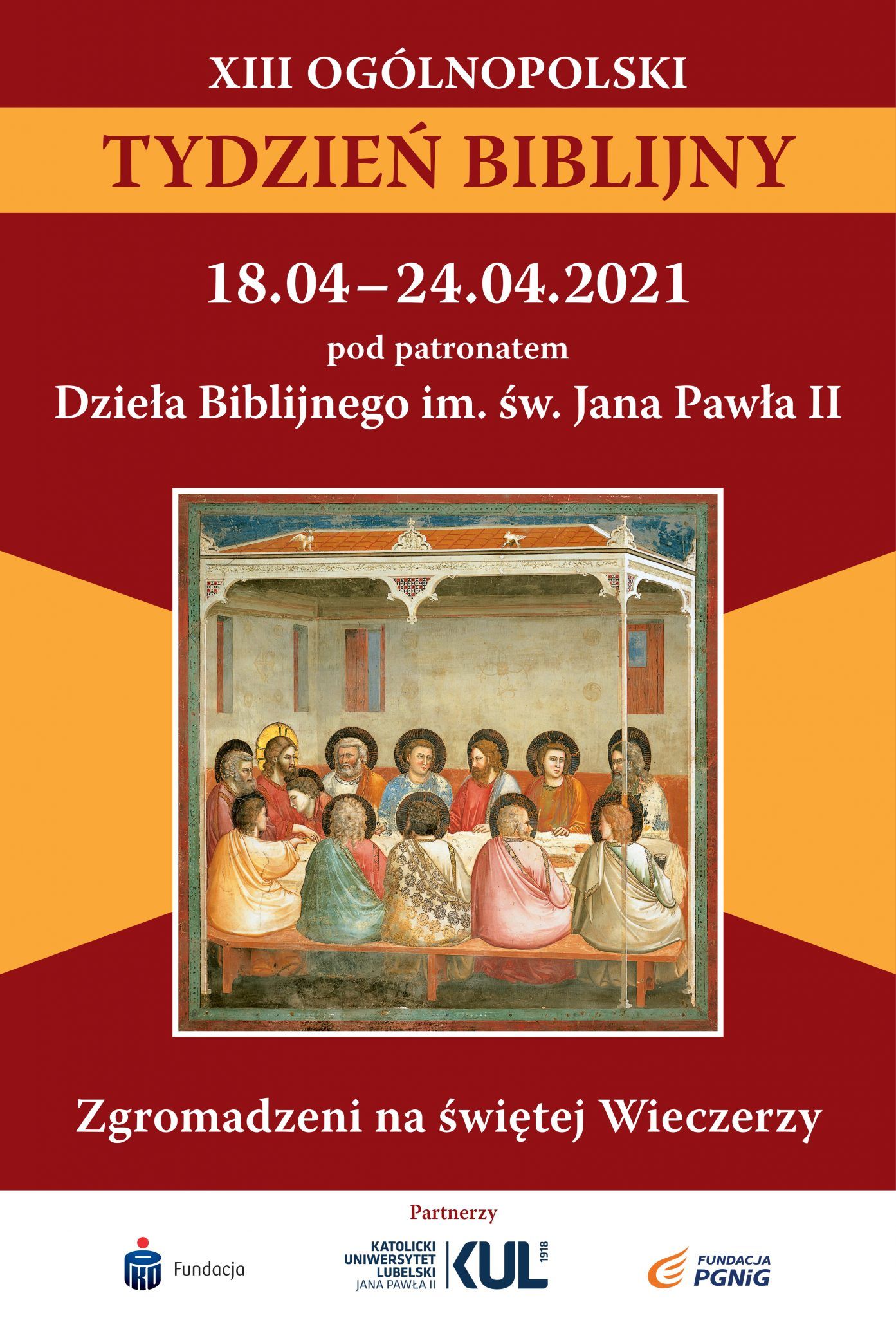 XIII Tydzień Biblijny 18-24 kwietnia 2021 r.
