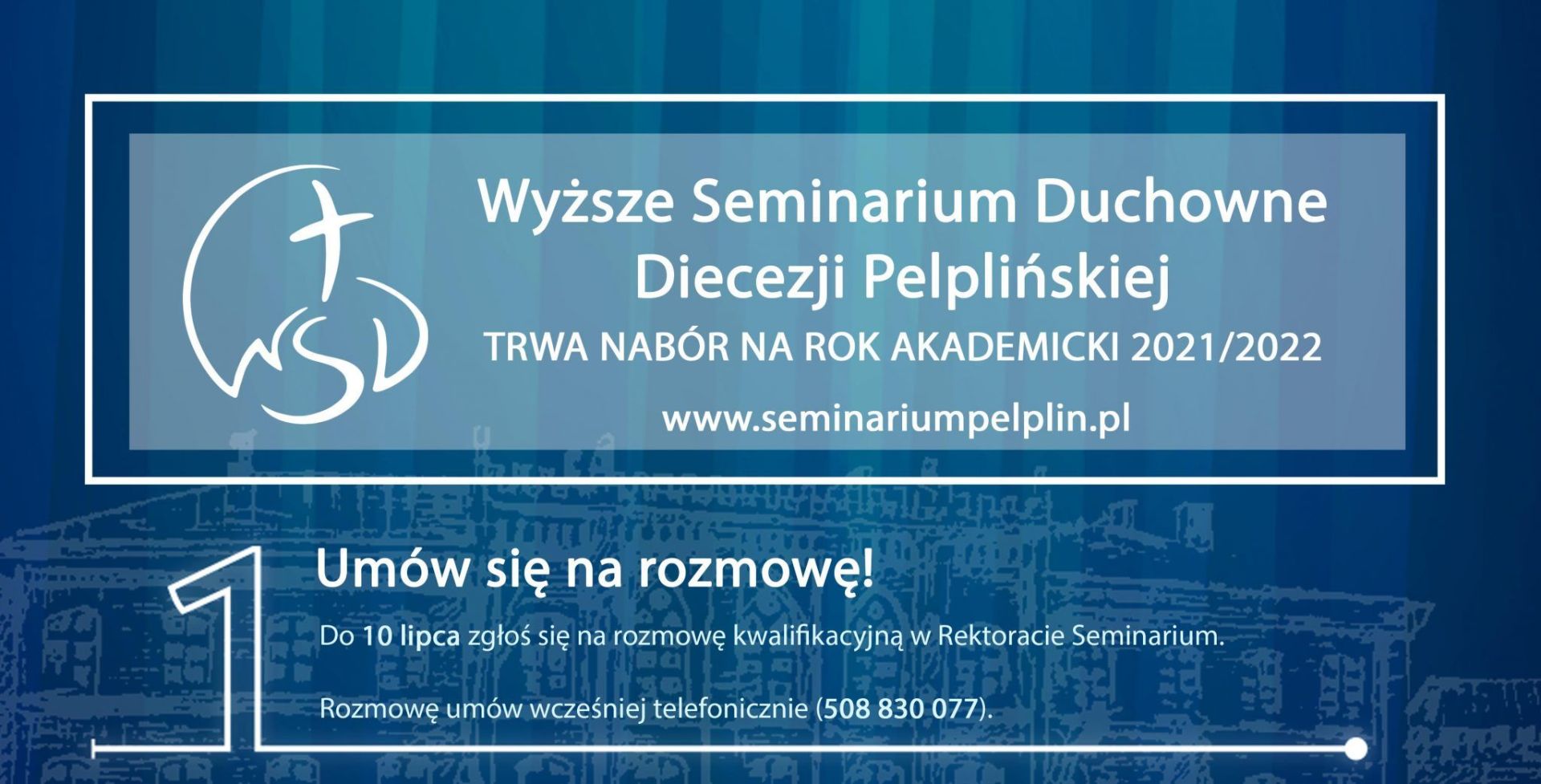 NABÓR DO WYŻSZEGO SEMINARIUM DUCHOWNEGO W PELPLINIE