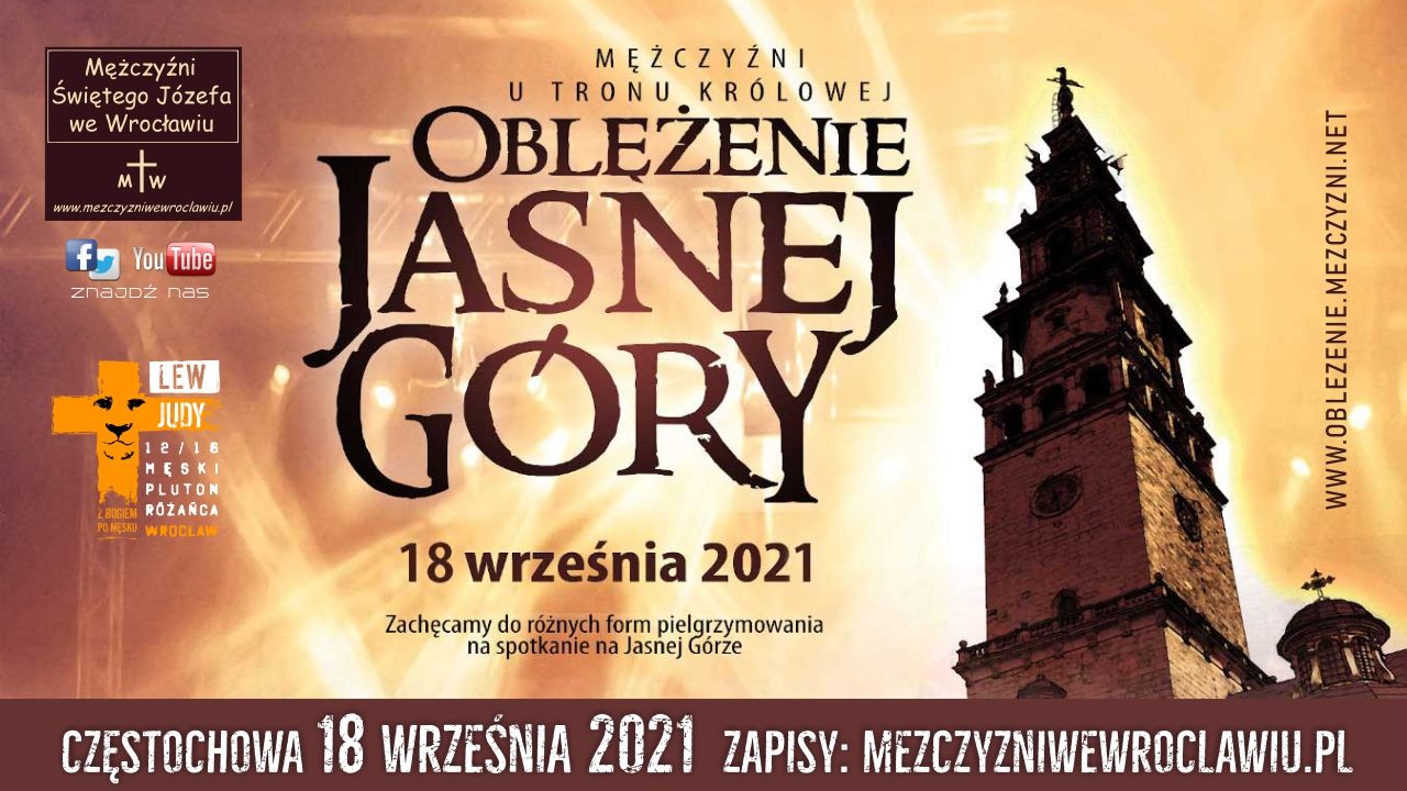 Wyjazd na "Oblężenie Jasnej Góry" z Człuchowa