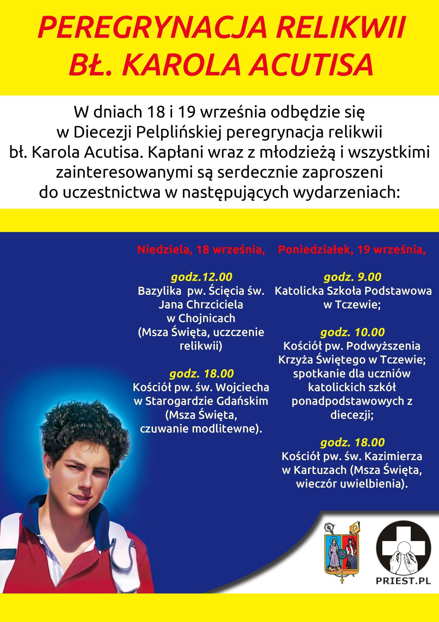Peregrynacja relikwii bł. Karola Acutisa