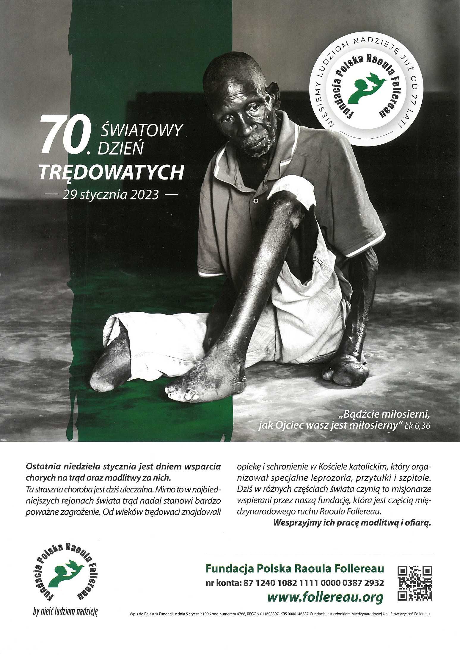 70 Światowy Dzień Trędowatych- 29.01.2023