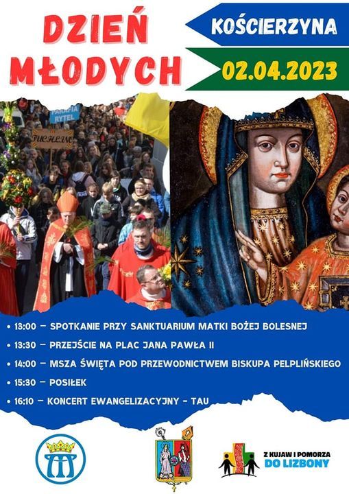 Zaproszenie na diecezjalny Dzień Młodych w Kościerzynie