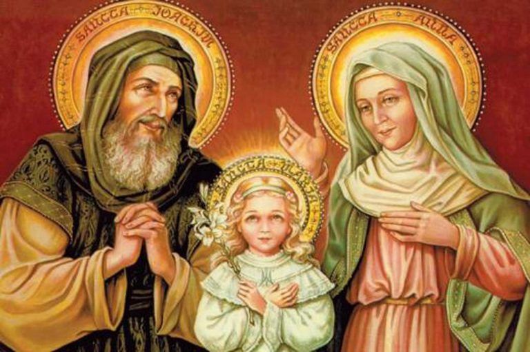 Wspomnienie św. Joachima i Anny, rodziców Najświętszej Maryi Panny