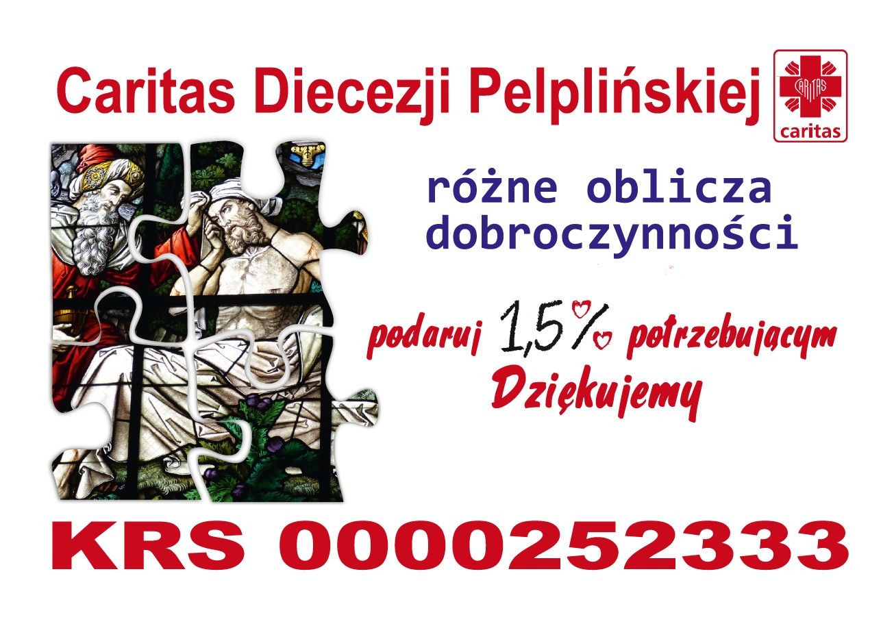 1,5% PODATKU NA CARITAS