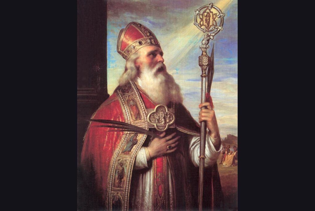 Męczeńska śmierć biskupa Wojciecha podczas misji ewangelizacyjnej do kraju Prusów (997 r.)