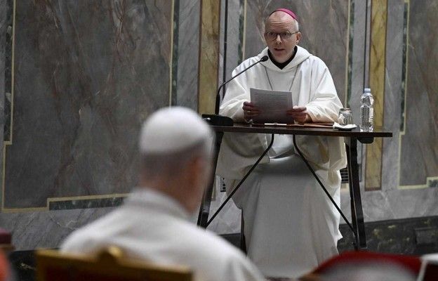 Drugi dzień rekolekcji Papieża: O św. Bernardzie - idealiście