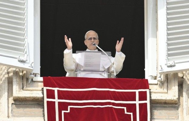 Leon XIV w niedzielę: pokoju nie budują wzajemne groźby i śmiercionośna broń