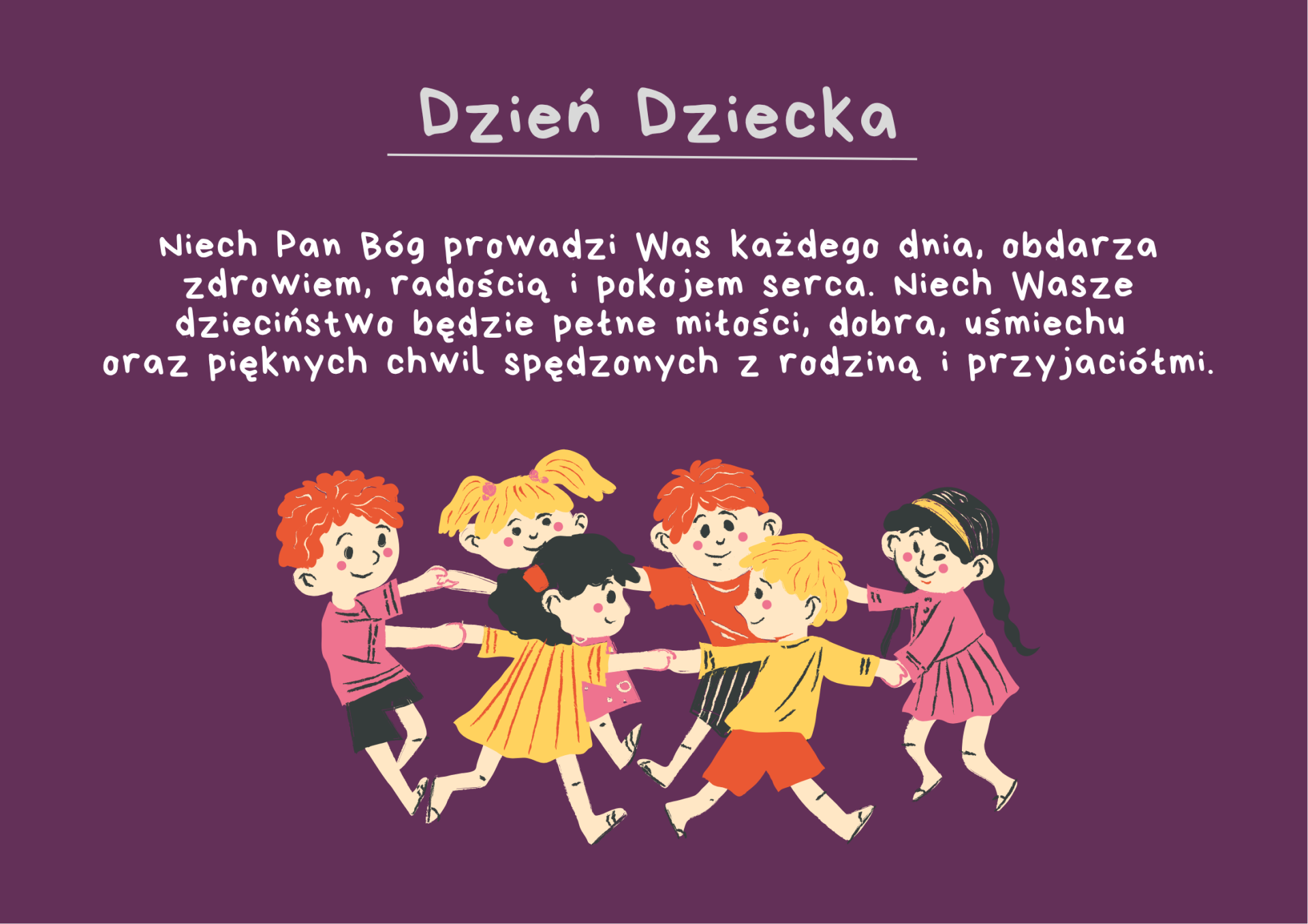 Dziś Dzień Dziecka - życzenia