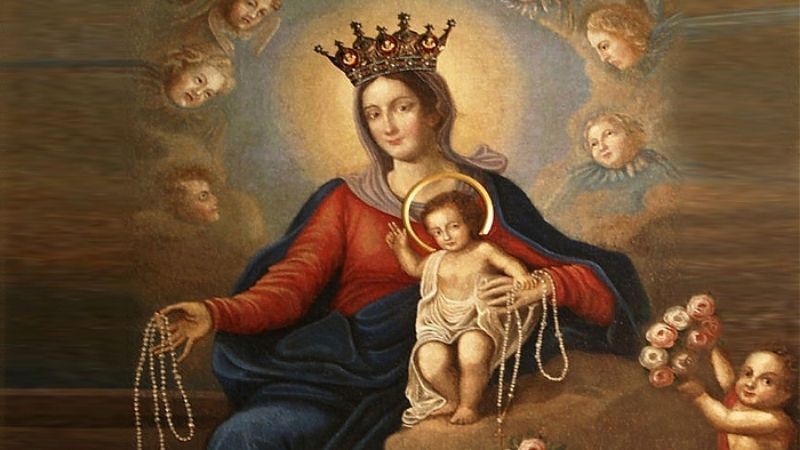 Dziś obchodzimy wspomnienie Najświętszej Maryi Panny Różańcowej